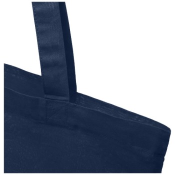 Tote bag in cotone riciclato GRS da 140 g/m2 Madras - 7L
