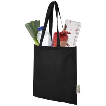 Tote bag in cotone riciclato GRS da 140 g/m2 Madras - 7L