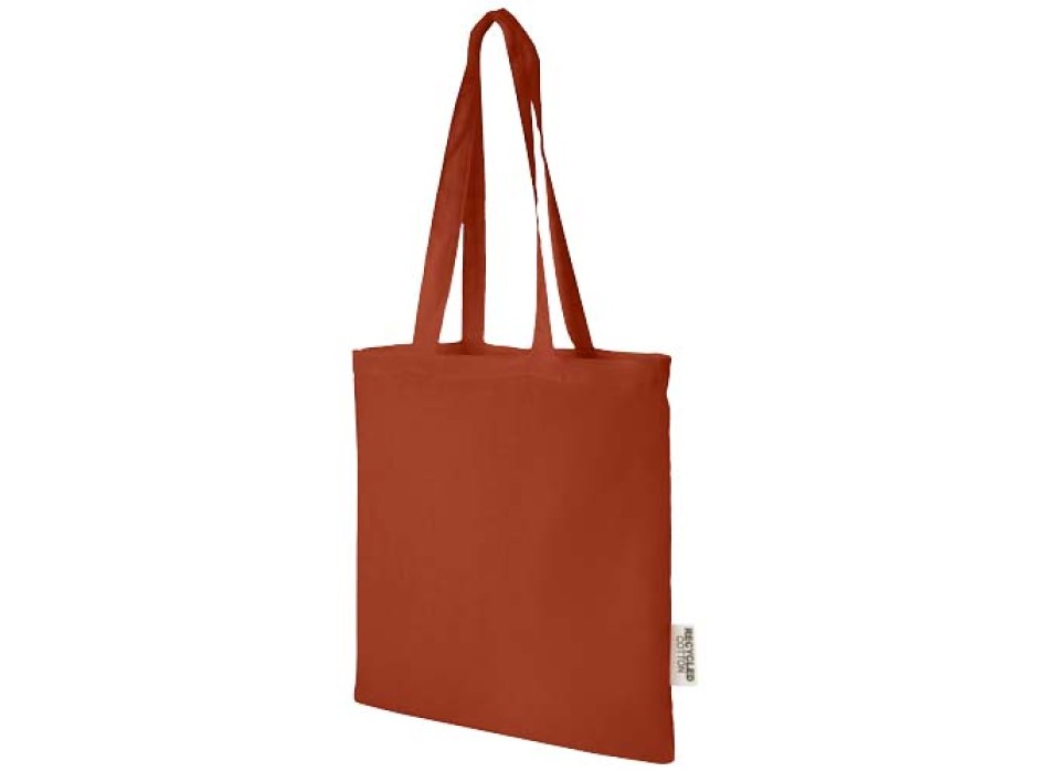 Tote bag in cotone riciclato GRS da 140 g/m2 Madras - 7L