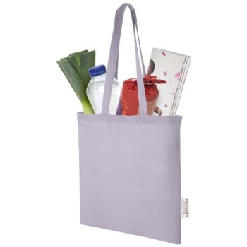 Tote bag in cotone riciclato GRS da 140 g/m2 Madras - 7L