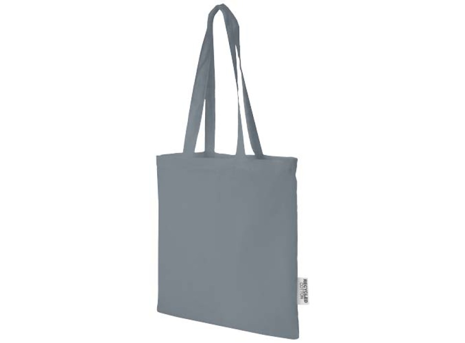 Tote bag in cotone riciclato GRS da 140 g/m2 Madras - 7L