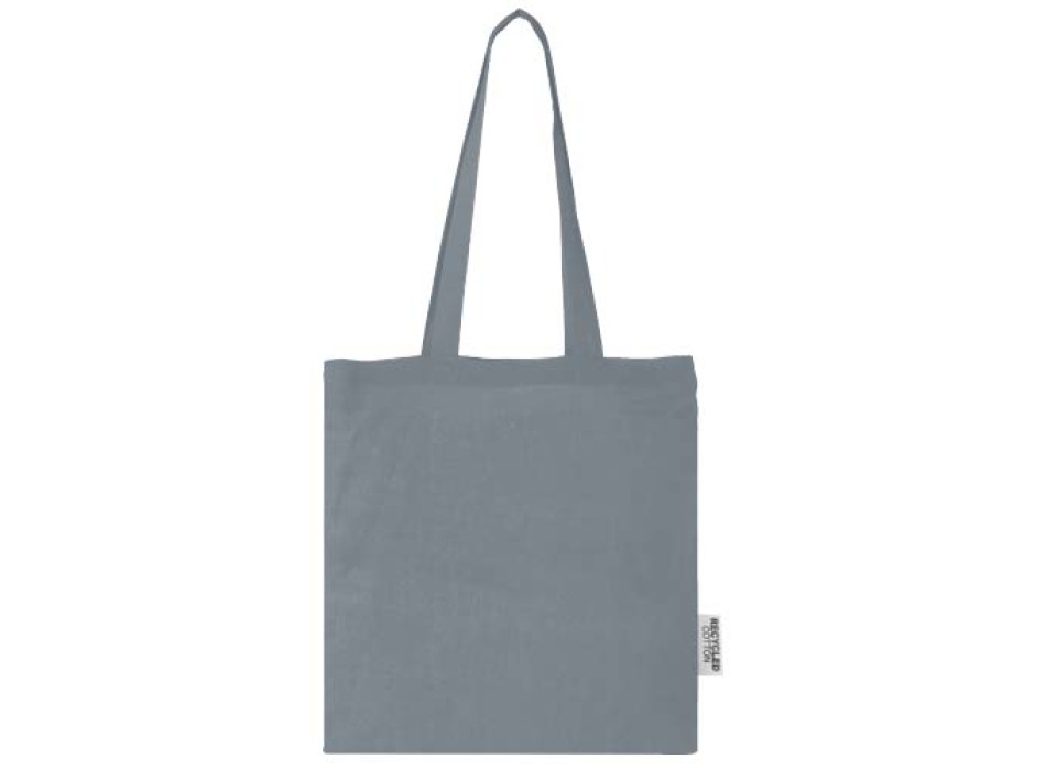 Tote bag in cotone riciclato GRS da 140 g/m2 Madras - 7L