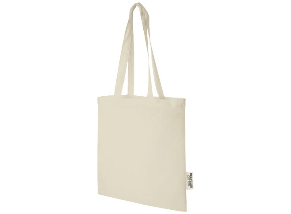 Tote bag in cotone riciclato GRS da 140 g/m2 Madras - 7L