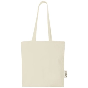 Tote bag in cotone riciclato GRS da 140 g/m2 Madras - 7L