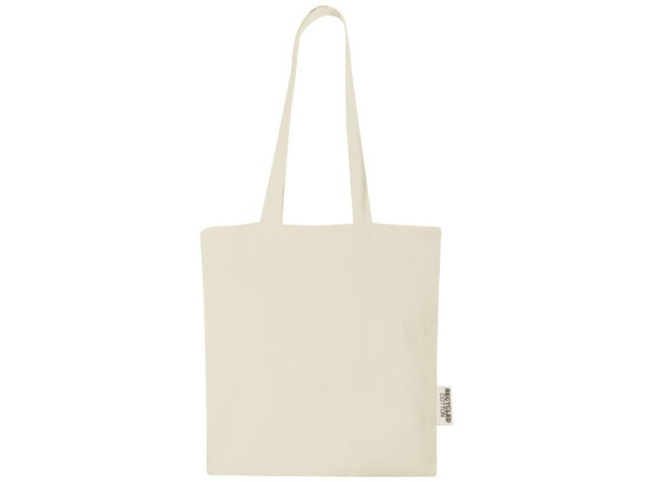 Tote bag in cotone riciclato GRS da 140 g/m2 Madras - 7L