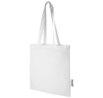 Tote bag in cotone riciclato GRS da 140 g/m2 Madras - 7L
