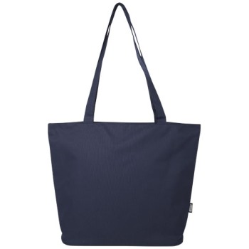 Tote bag in materiale riciclato certificato GRS con cerniera Panama 20l