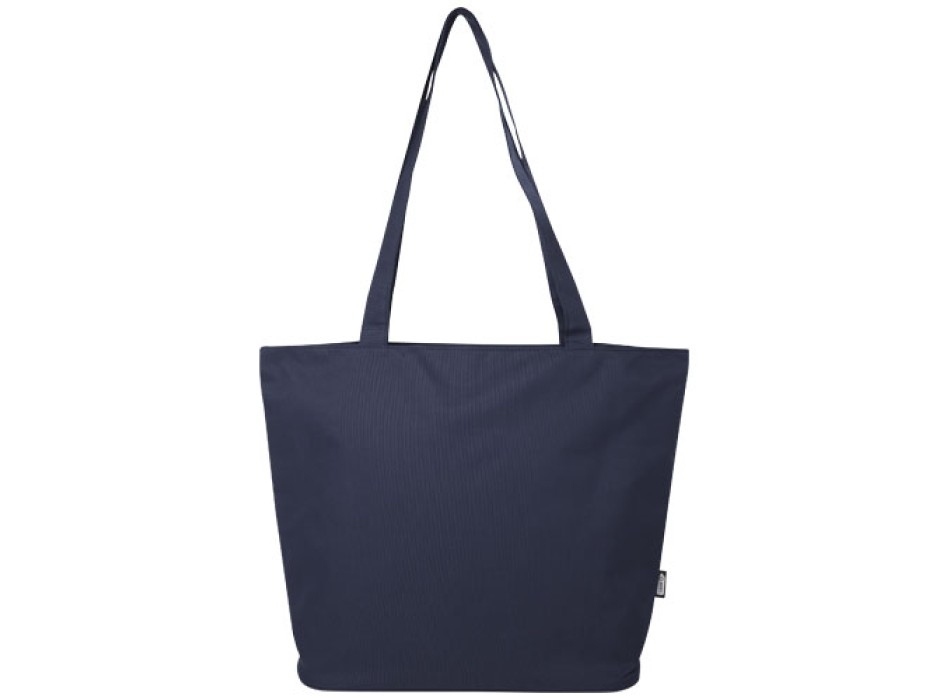 Tote bag in materiale riciclato certificato GRS con cerniera Panama 20l