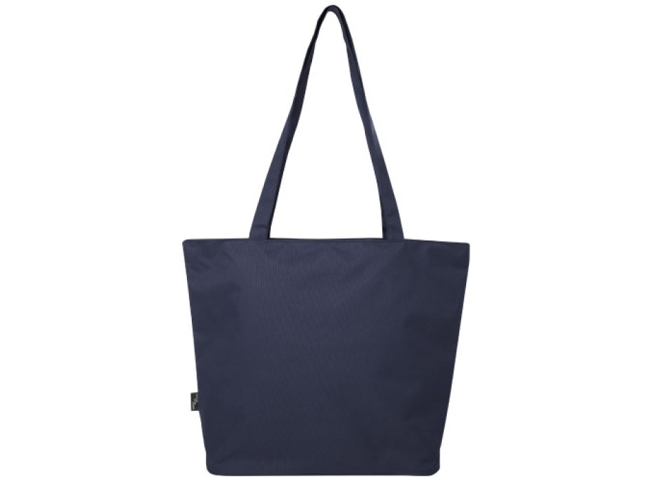 Tote bag in materiale riciclato certificato GRS con cerniera Panama 20l