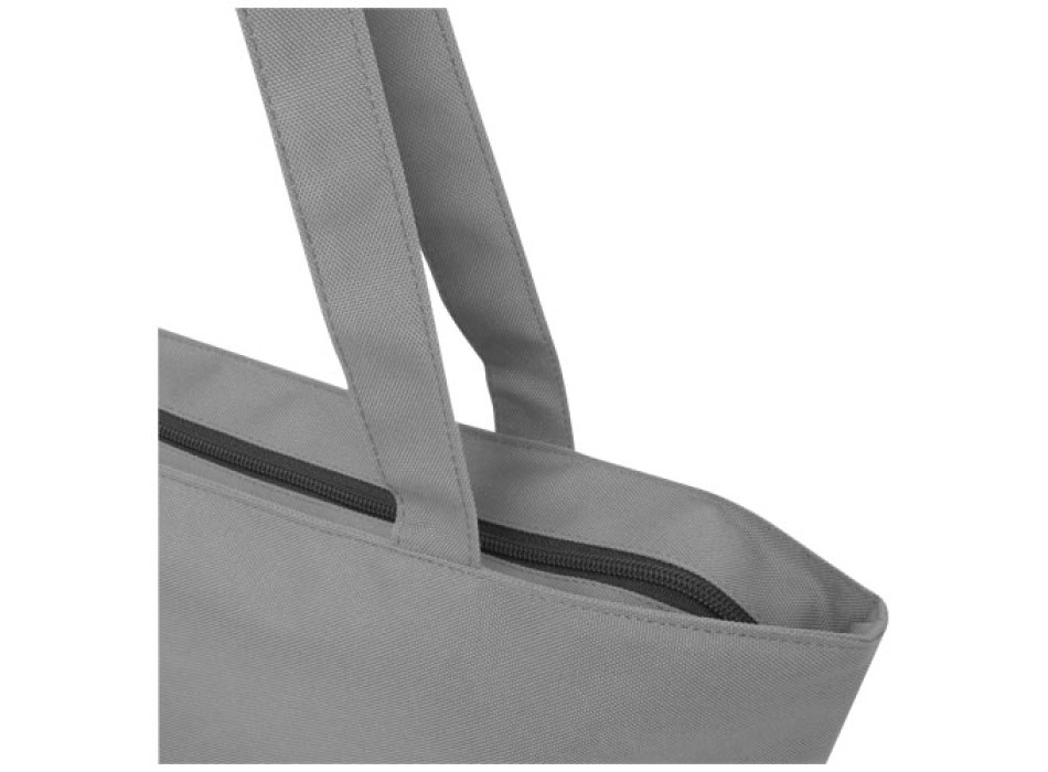 Tote bag in materiale riciclato certificato GRS con cerniera Panama 20l