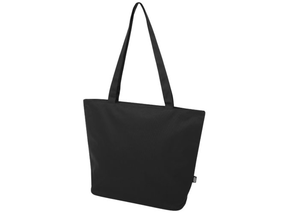 Tote bag in materiale riciclato certificato GRS con cerniera Panama 20l