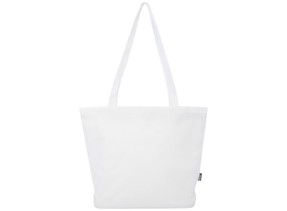 Tote bag in materiale riciclato certificato GRS con cerniera Panama 20l