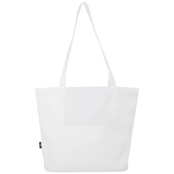 Tote bag in materiale riciclato certificato GRS con cerniera Panama 20l