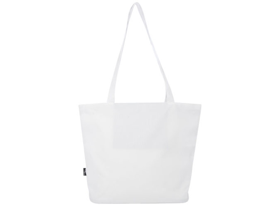 Tote bag in materiale riciclato certificato GRS con cerniera Panama 20l