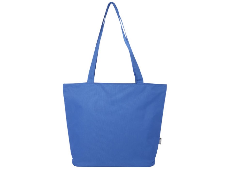 Tote bag in materiale riciclato certificato GRS con cerniera Panama 20l