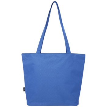 Tote bag in materiale riciclato certificato GRS con cerniera Panama 20l