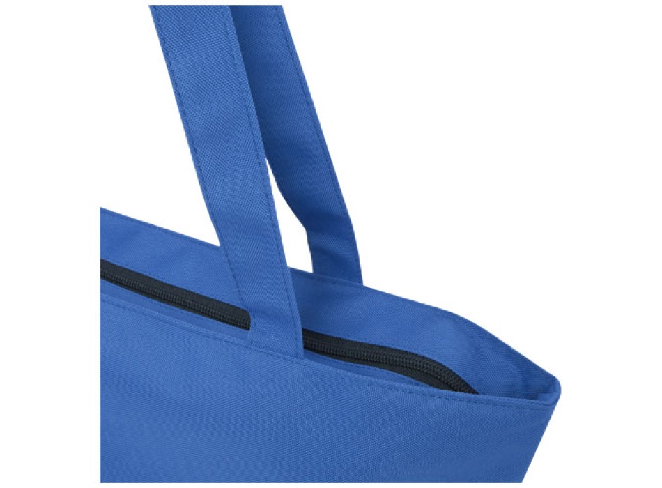 Tote bag in materiale riciclato certificato GRS con cerniera Panama 20l