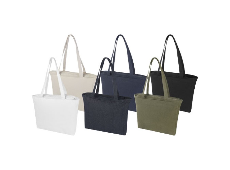 Tote bag in materiale riciclato da 500 g/m² Weekender Aware™