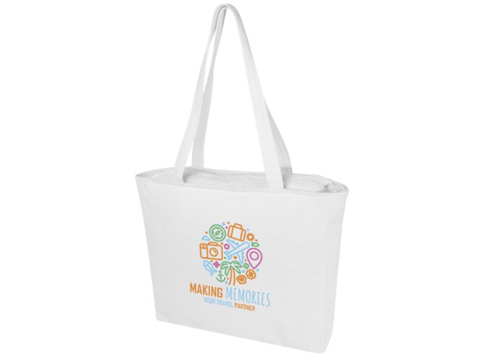 Tote bag in materiale riciclato da 500 g/m² Weekender Aware™