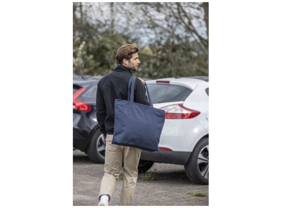 Tote bag in materiale riciclato da 500 g/m² Weekender Aware™