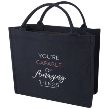 Tote bag per libri in materiale riciclato da 500 g/m² Page Aware™
