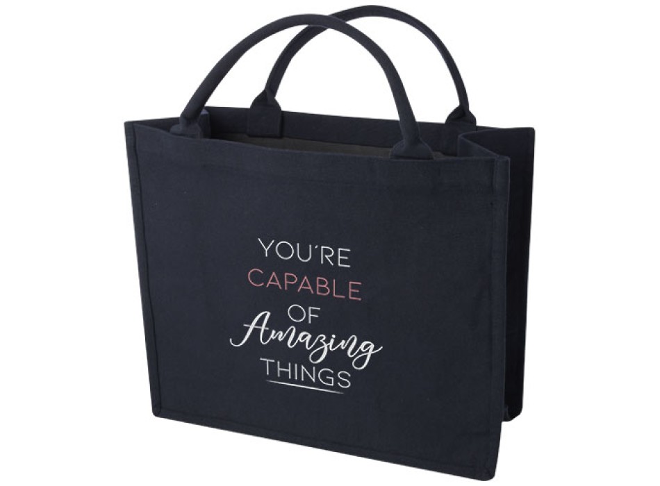 Tote bag per libri in materiale riciclato da 500 g/m² Page Aware™