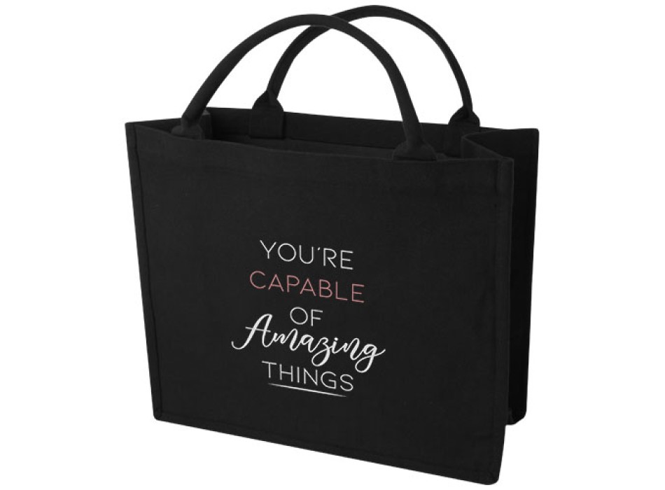 Tote bag per libri in materiale riciclato da 500 g/m² Page Aware™