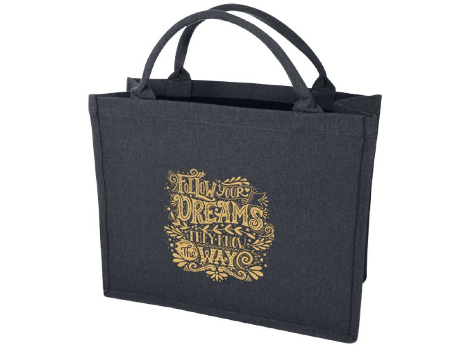 Tote bag per libri in materiale riciclato da 500 g/m² Page Aware™