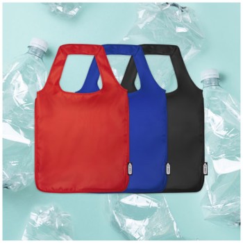 Tote bag pieghevole grande Ash in PET riciclato - 14L