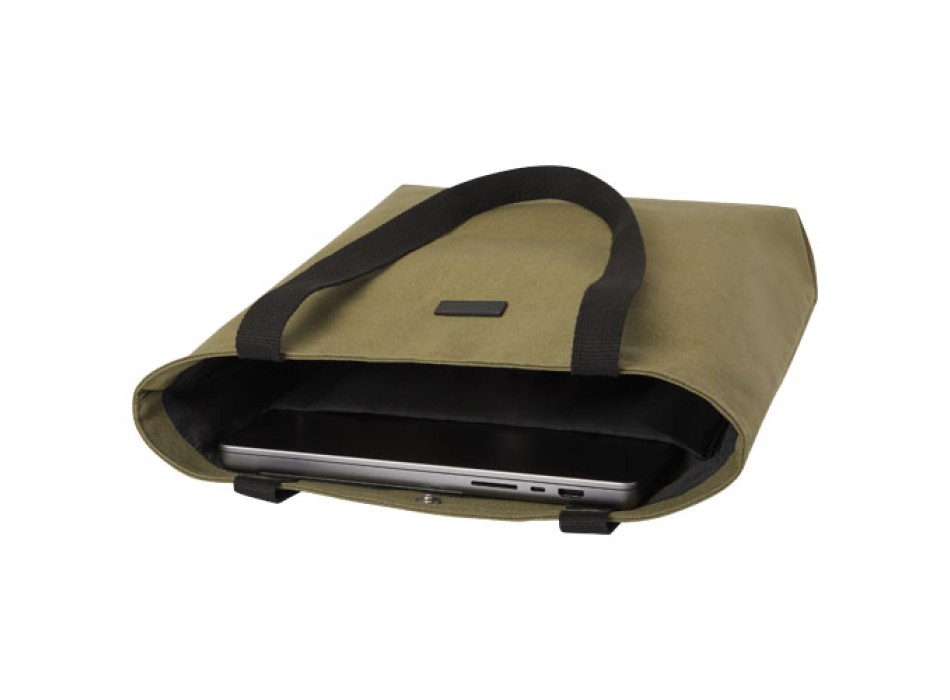 Tote bag versatile in canvas riciclato certificato GRS Joey - 14 L
