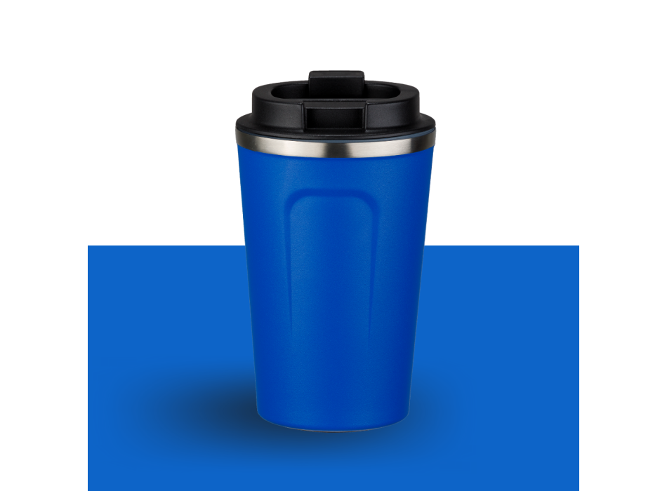 TRAVELLER SET: THERMAL MUG NORDIC 350 ml & FULL AUTOMATIC UMBRELLA