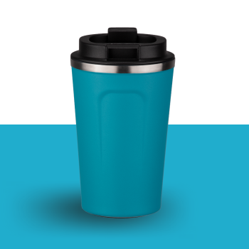TRAVELLER SET: THERMAL MUG NORDIC 350 ml & FULL AUTOMATIC UMBRELLA