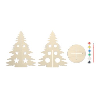 TREE AND PAINT - Albero di Natale fai da te