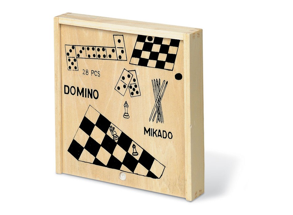 TRIKES - Set giochi 4in1 in legno