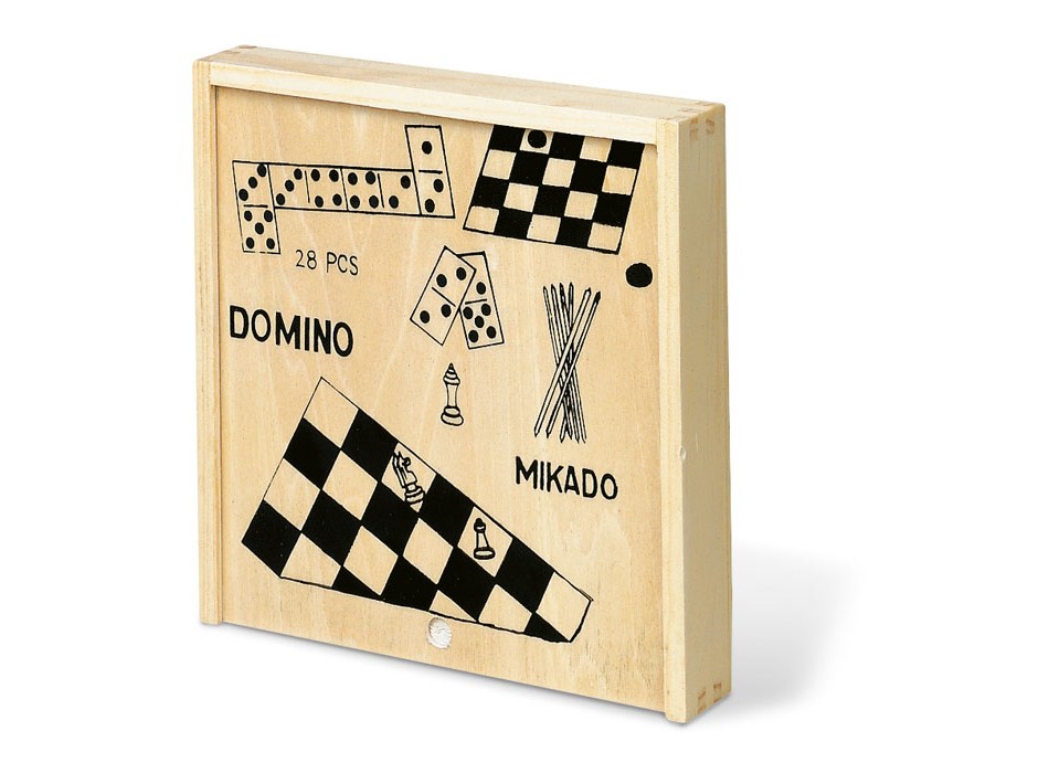 TRIKES - Set giochi 4in1 in legno