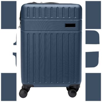 Trolley bagaglio a mano in materiale riciclato certificato GRS da 40 l per portatile da 20" Rover