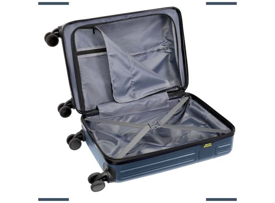 Trolley bagaglio a mano in materiale riciclato certificato GRS da 40 l per portatile da 20" Rover