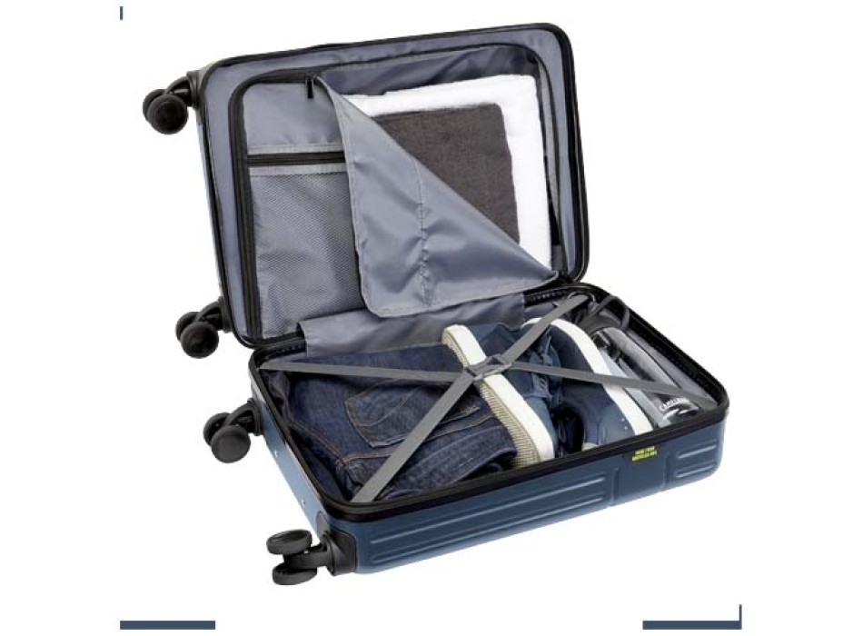 Trolley bagaglio a mano in materiale riciclato certificato GRS da 40 l per portatile da 20" Rover