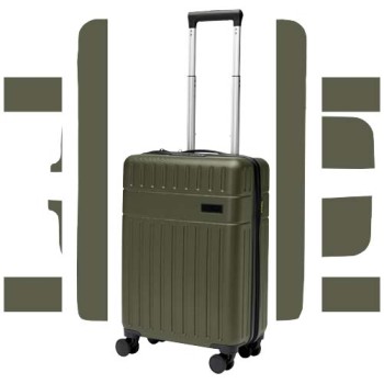 Trolley bagaglio a mano in materiale riciclato certificato GRS da 40 l per portatile da 20" Rover