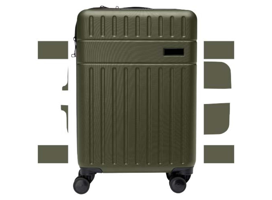 Trolley bagaglio a mano in materiale riciclato certificato GRS da 40 l per portatile da 20" Rover