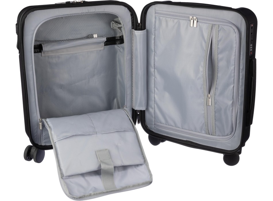 Trolley in ABS con scomparto portacomputer Ulf