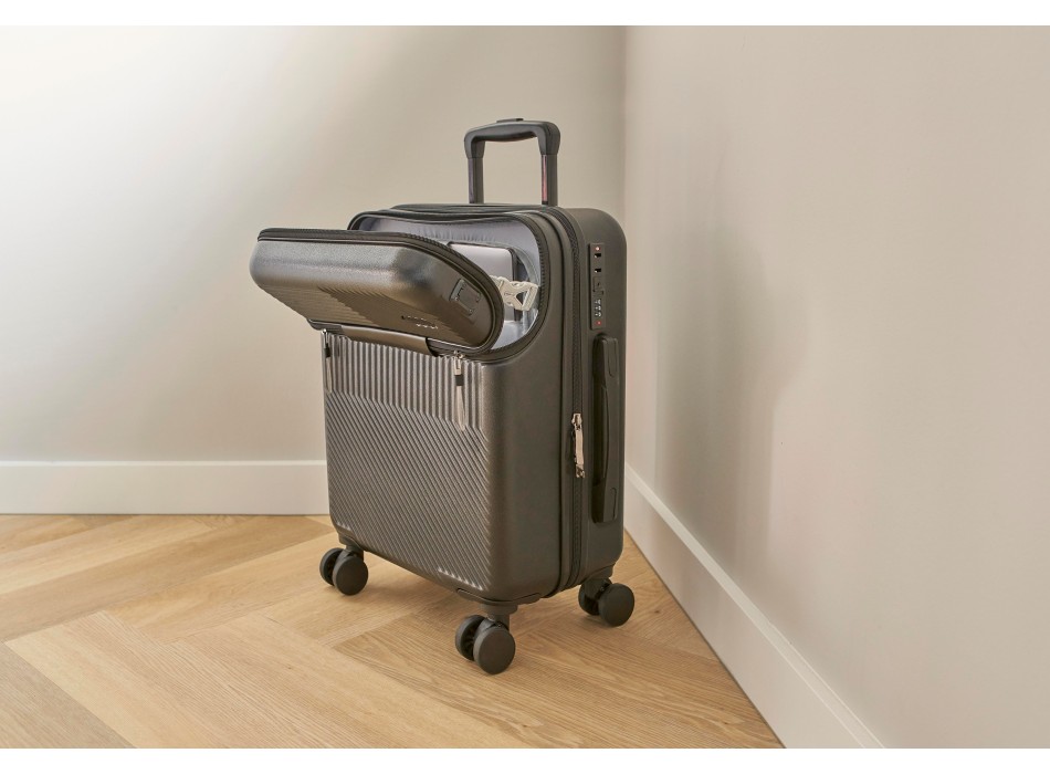 Trolley in ABS con scomparto portacomputer Ulf