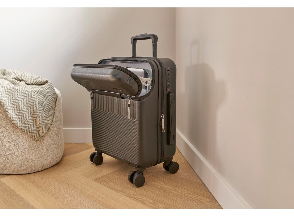 Trolley in ABS con scomparto portacomputer Ulf