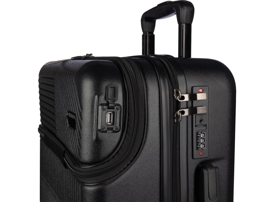 Trolley in ABS con scomparto portacomputer Ulf