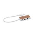 UBAH - Hub USB 4 porte 27,5 cm