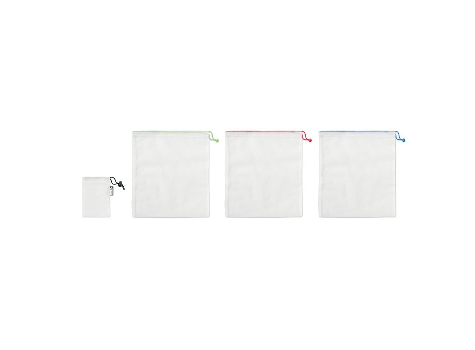 VEGGIE SET RPET - Set di 3 sacche in RPET