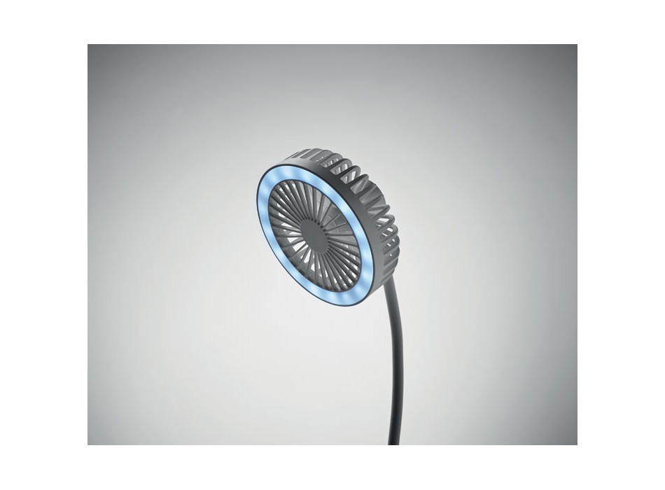 VIENTO - Ventilatore da tavolo con luce