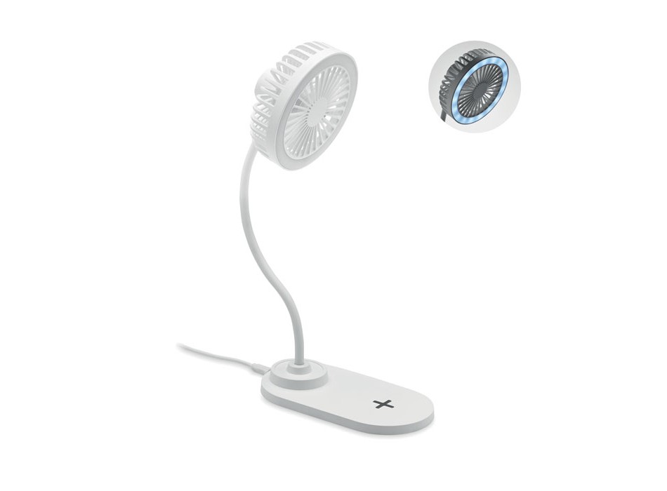 VIENTO - Ventilatore da tavolo con luce