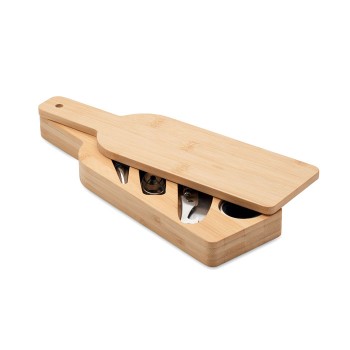 VINOVAULT SET - Set da vino forma di bottiglia