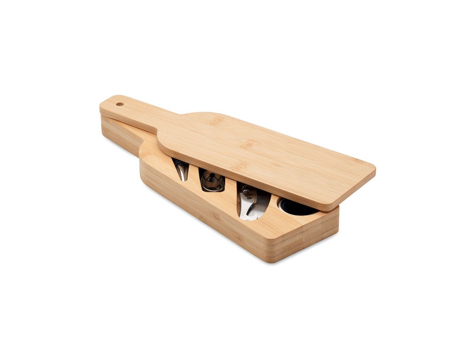 VINOVAULT SET - Set da vino forma di bottiglia